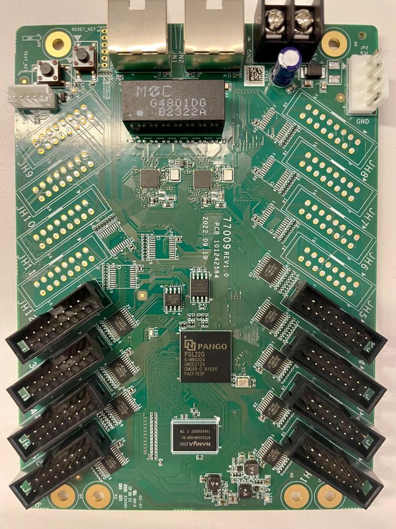 DS-DR31H-08 – Carte de Réception LED HUB75E (8 Ports) Compatible HikLCT & CLB